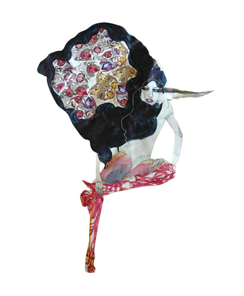 Artist Sara Christian drawings