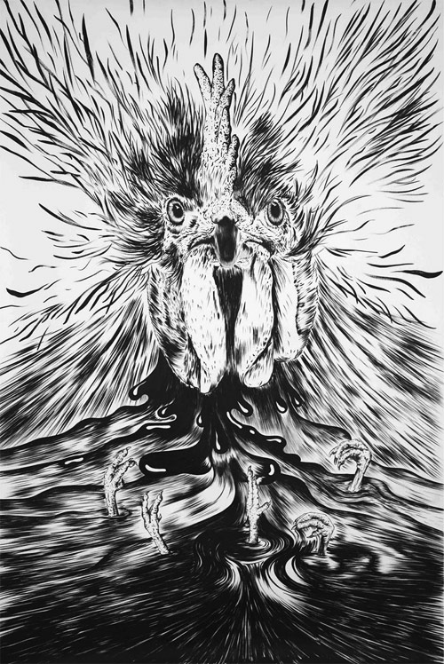 drawings by Artist Leyva Omero