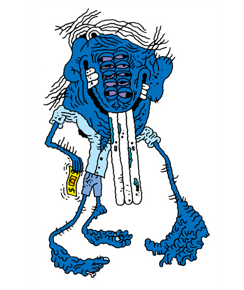 Artist Rowan Tedge drawings