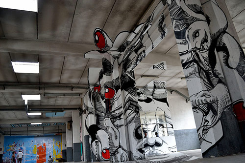 Medusa, Anamorph by Ninja1 and Mach505 of Truly Design Crew