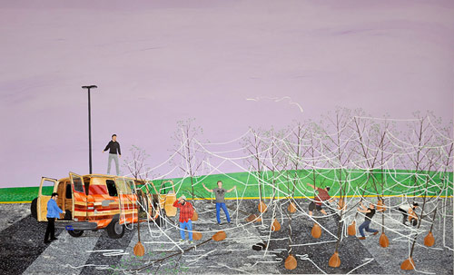 Artist painter Christian Herr