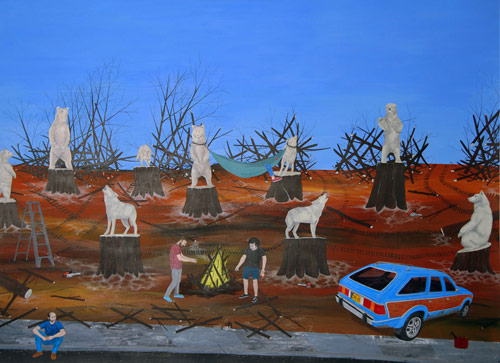 Artist painter Christian Herr