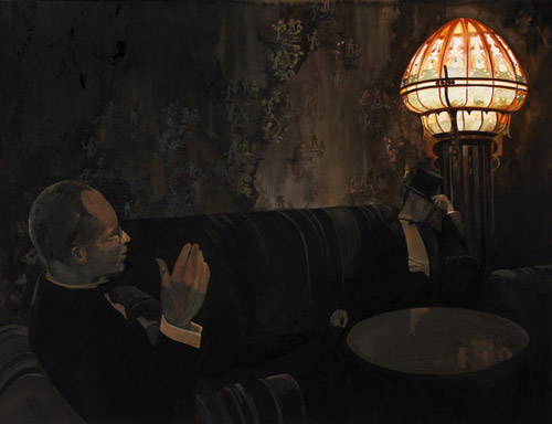 Artist painter Delphine Courtillot