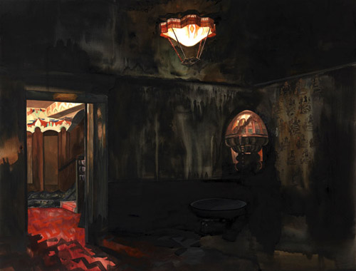 Artist painter Delphine Courtillot