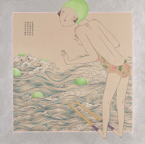 Drawings by artist Joey Ka-yin Leung