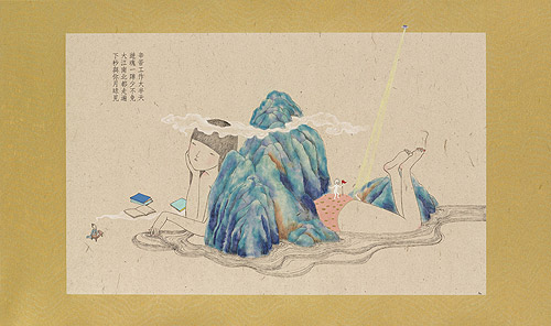 Drawings by artist Joey Ka-yin Leung