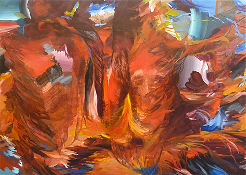 Artist painter Steven Yazzie