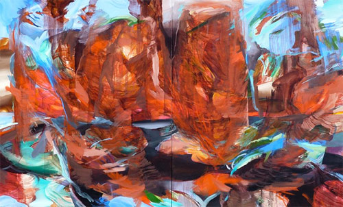 Artist painter Steven Yazzie