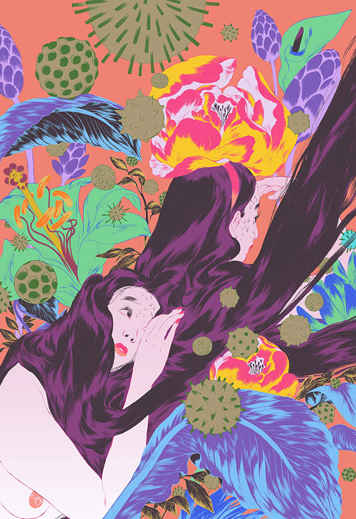 Illustrator Angie Wang illustration