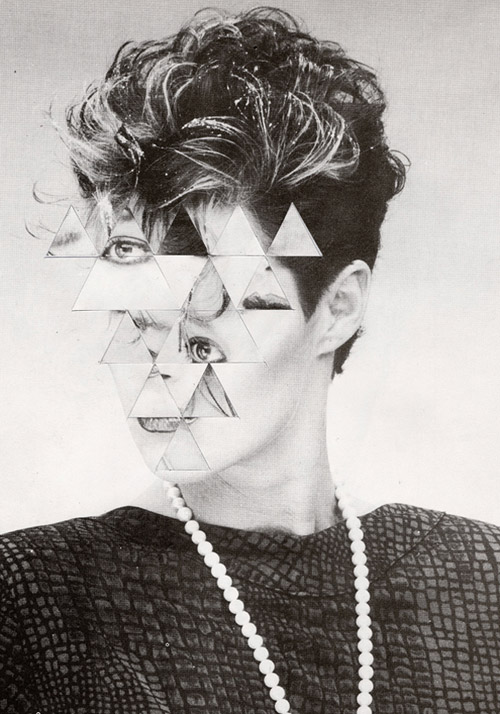 Paper collages by artist Ariel Chiesa