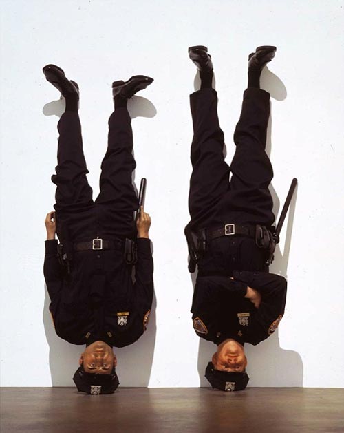 Artist Maurizio Cattelan sculptures installations
