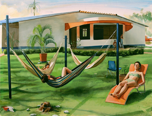 Artist painter Adam de Boer paintings