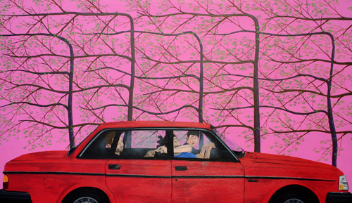 Artist painter Christian Herr