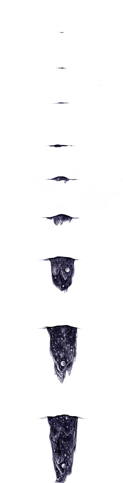 Drawings by artist Eibatova Karina