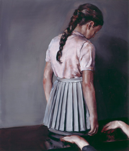 Artist painter Michael Borremans paintings