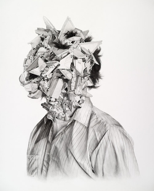 Drawings by artist Chris Scarborough