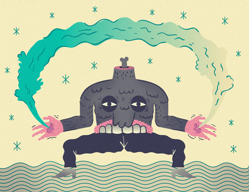 illustrator Derek Ercolano illustration