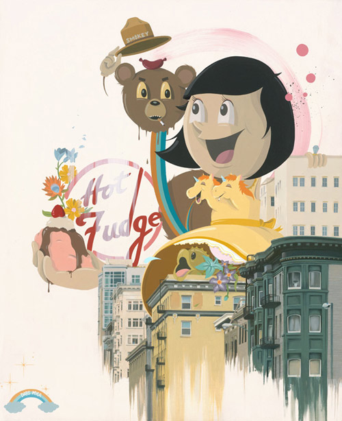 Artists painters Dabs & Myla paintings