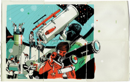 Illustrator Josh Cochran illustration