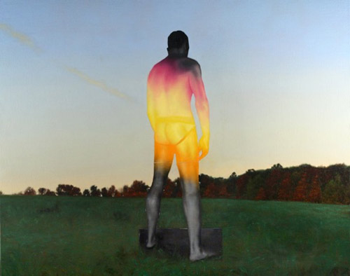 Artist painter Justin McAllister