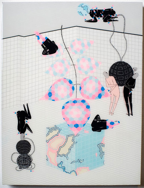 Artist painter Kill Pixie Mark Whalen paintings
