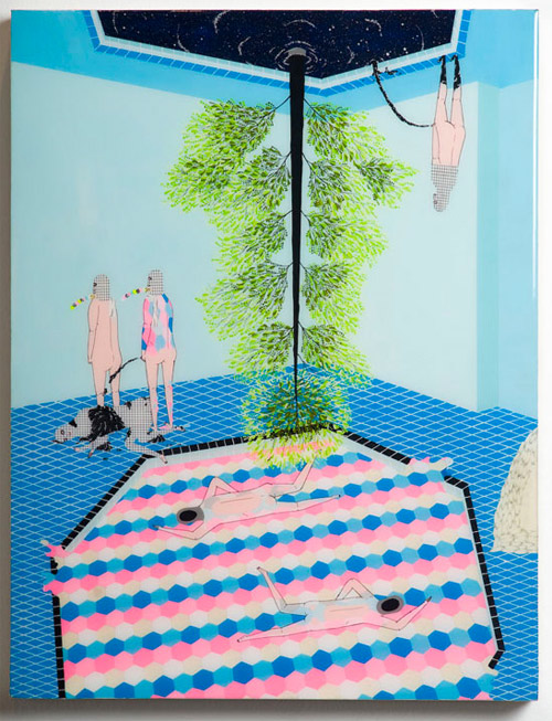 Artist painter Kill Pixie Mark Whalen paintings