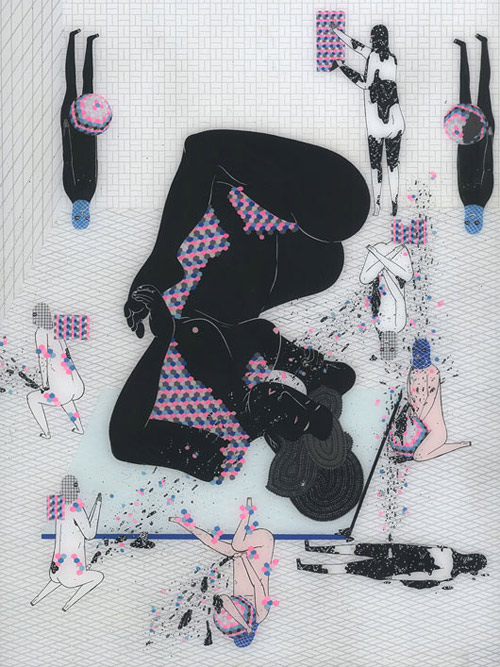 Artist painter Kill Pixie Mark Whalen paintings