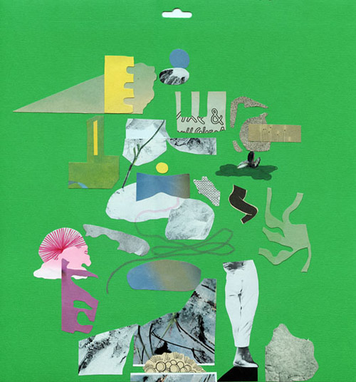 Collages by artist Jessica Williams and Espen Friberg