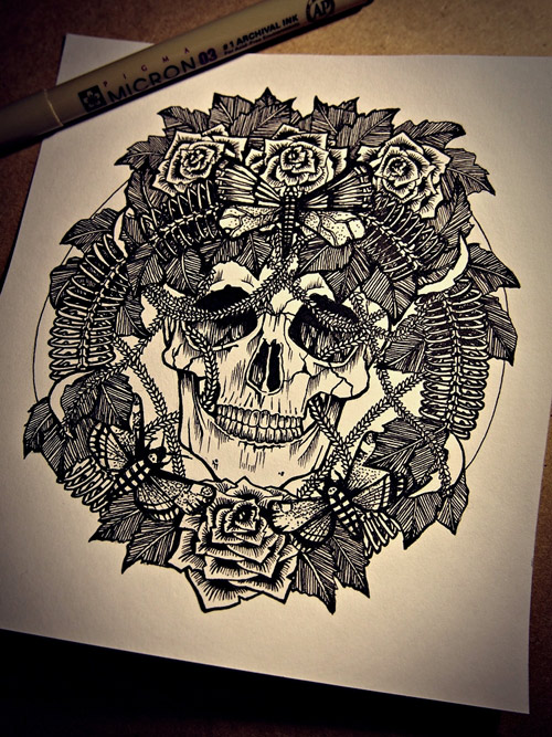 Artist illustrator Annita Maslov illustration