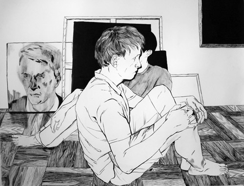 Drawings and paintings by artist Anthony Cudahy