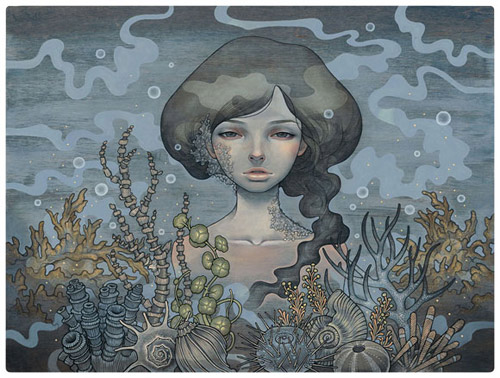 Artist painter Audrey Kawasaki paintings