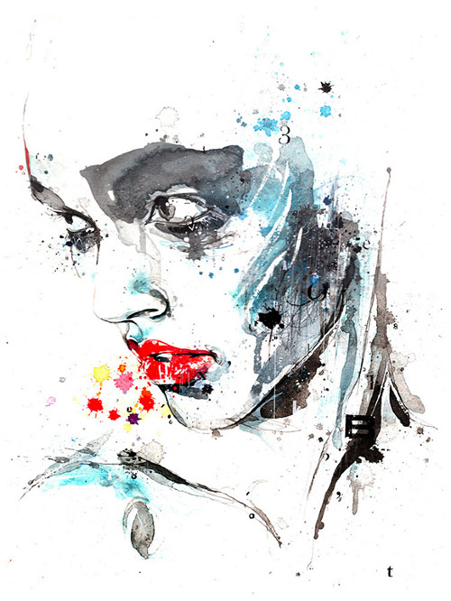 Drawings by artist illustrator Ben Tour