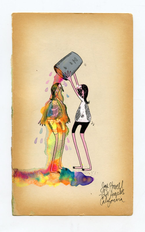 Drawings by artist Jay Howell