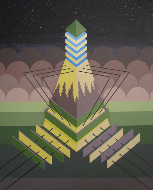 Artist painter Kyle Benjamin Jorgensen paintings