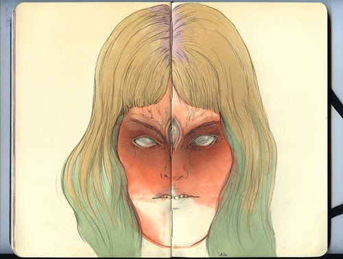 Drawings by artist Lauren Albert