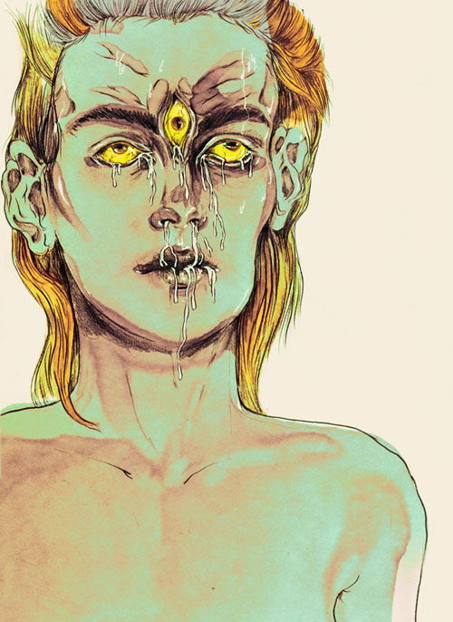Drawings by artist Lauren Albert