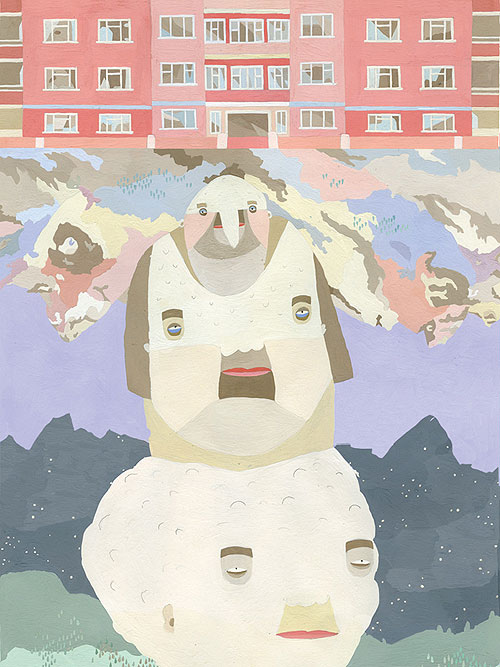 drawings by Artist illustrator Sophie Alda