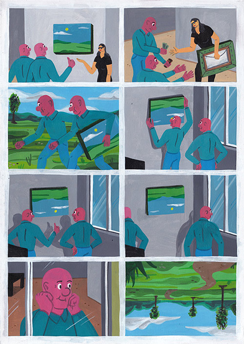 Comics by artist Brecht Vandenbroucke
