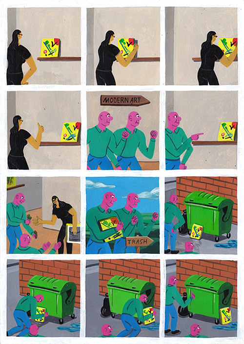 Comics by artist Brecht Vandenbroucke