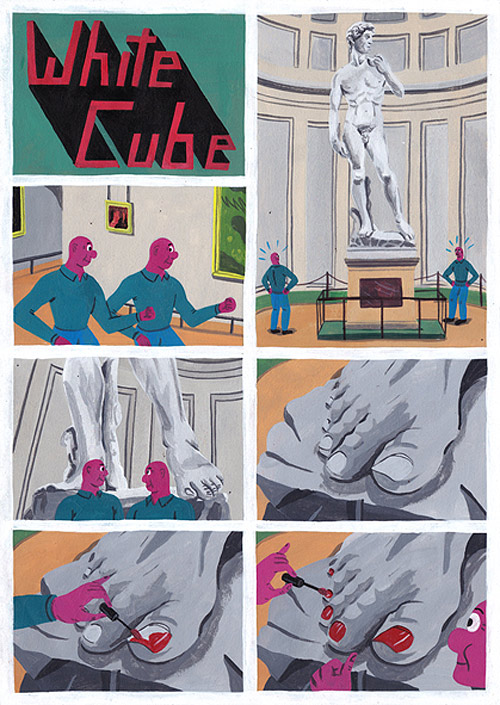Comics by artist Brecht Vandenbroucke