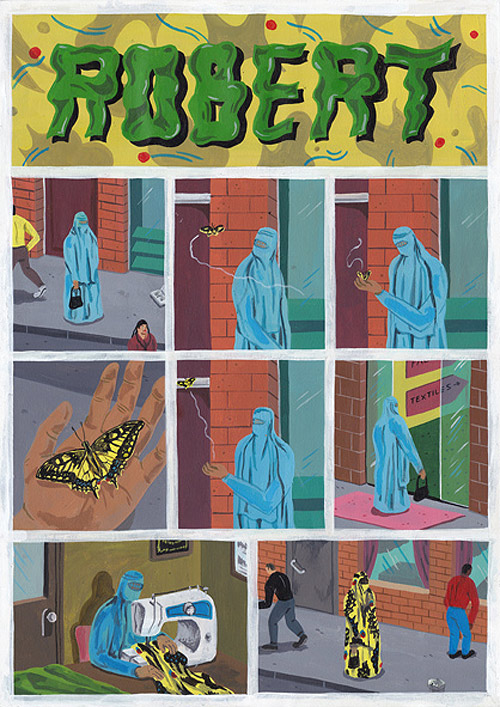 Comics by artist Brecht Vandenbroucke