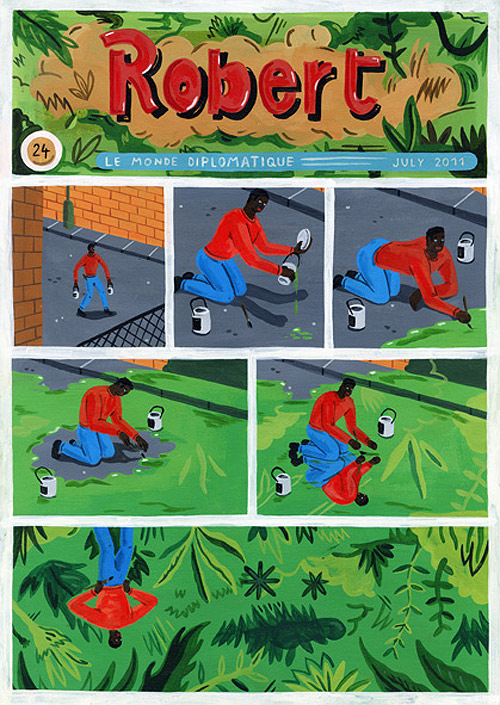 Comics by artist Brecht Vandenbroucke