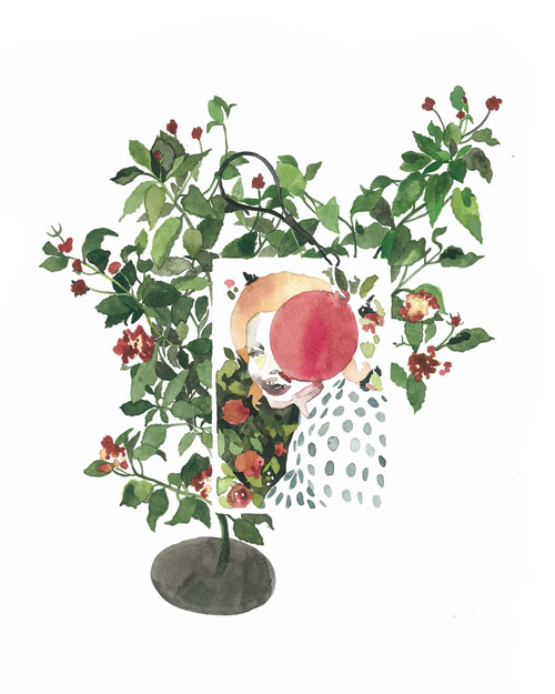 Drawings by artist Cari Vander Yacht
