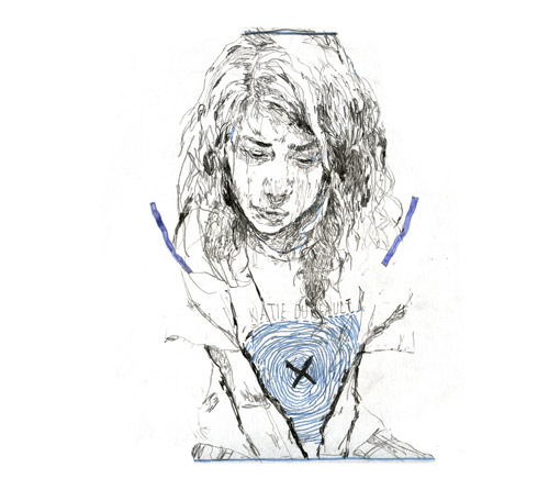 Drawings by artist Michael Verita