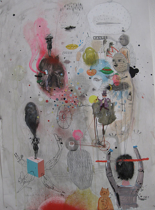 Artist painter Collin van der Sluijs