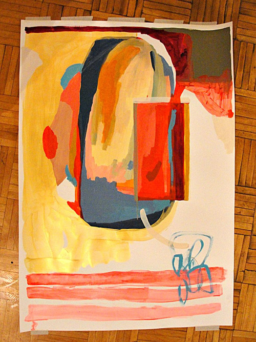 Artist Mara Caffarone