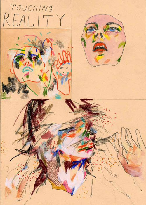 Comics by artist Aidan Koch drawings