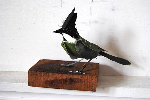 Paper sculptures by artist Anna-Wili Highfield