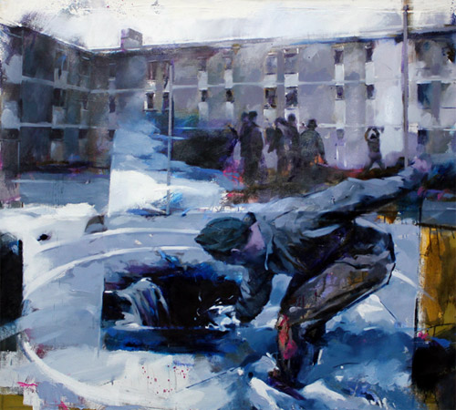 Artist painter Bogdan Luca paintings