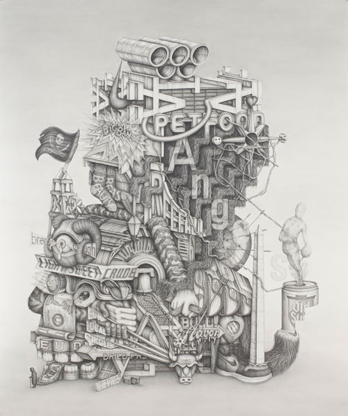Drawings by artist Frank Magnotta